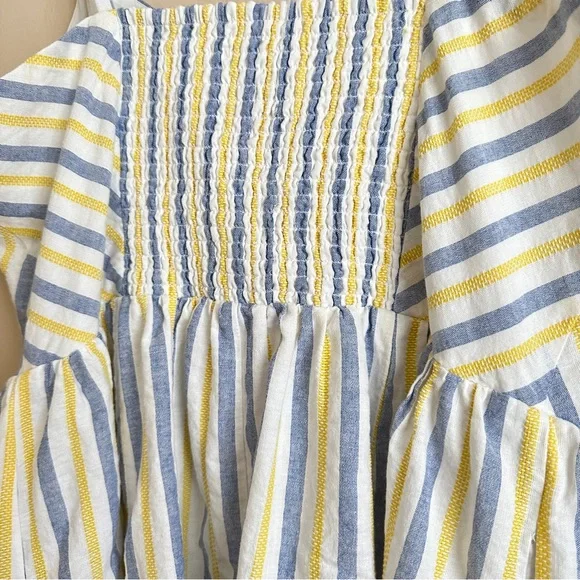 Vince Camuto Sleeveless Stripe Midi Dress Size 14 - Picture 6 of 11
